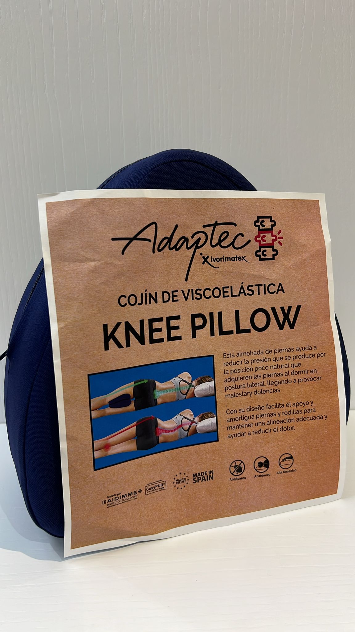 1458- KNEE  Cojín piernas 